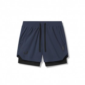  Tetra-Lite® 5" Liner Short Navy "wings"/Schwarz | Herren ASRV Shorts