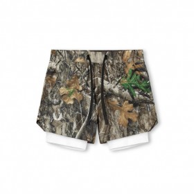  Tetra-Lite® 5" Liner Short Realtree® Camo / Weiß / Weiße "Flügel" | Herren ASRV Shorts