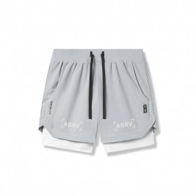  Tetra-Lite® 5" Liner Short Schiefergrau "bracket"/Weiß | Herren ASRV Shorts