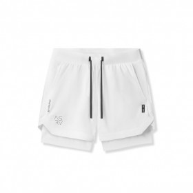  Tetra-Lite® 5" Liner Short Weiß "Cyber"/Weiß | Herren ASRV Shorts