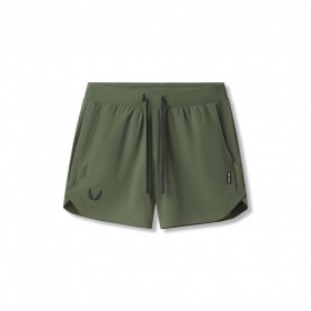 Tetra-Lite® 5" Linerless Short Olive "black Wings" | Herren-Shorts von ASRV