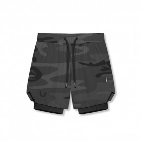  Tetra-Lite® 7" Liner Short Black Camo "wings"/black | Herren ASRV Shorts