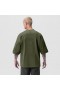 Φανέλα Silverplus™ Mesh Oversized Olive | Ανδρικό ASRV με κοντά μανίκια