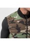 Αδιάβροχο, μονωμένο γιλέκο τρεξίματος Woodland Camo | Ανδρικά μπουφάν και πανωφόρια ASRV