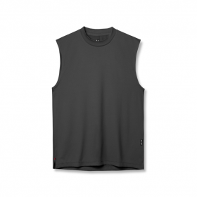  3d-Lite® 2.0 Lycra® Relaxed Cutoff Space Grey | Ανδρικά φανελάκια ASRV